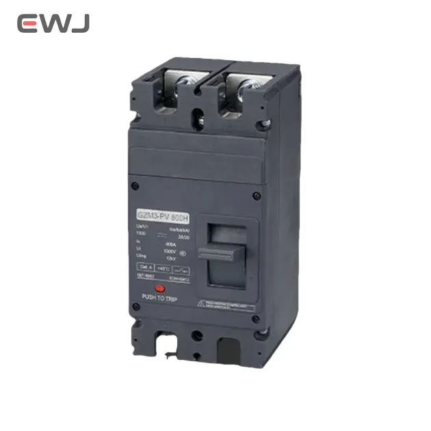 500V 800V 1000V Wall Mounted Air MCCB Molded Case Circuit Breaker