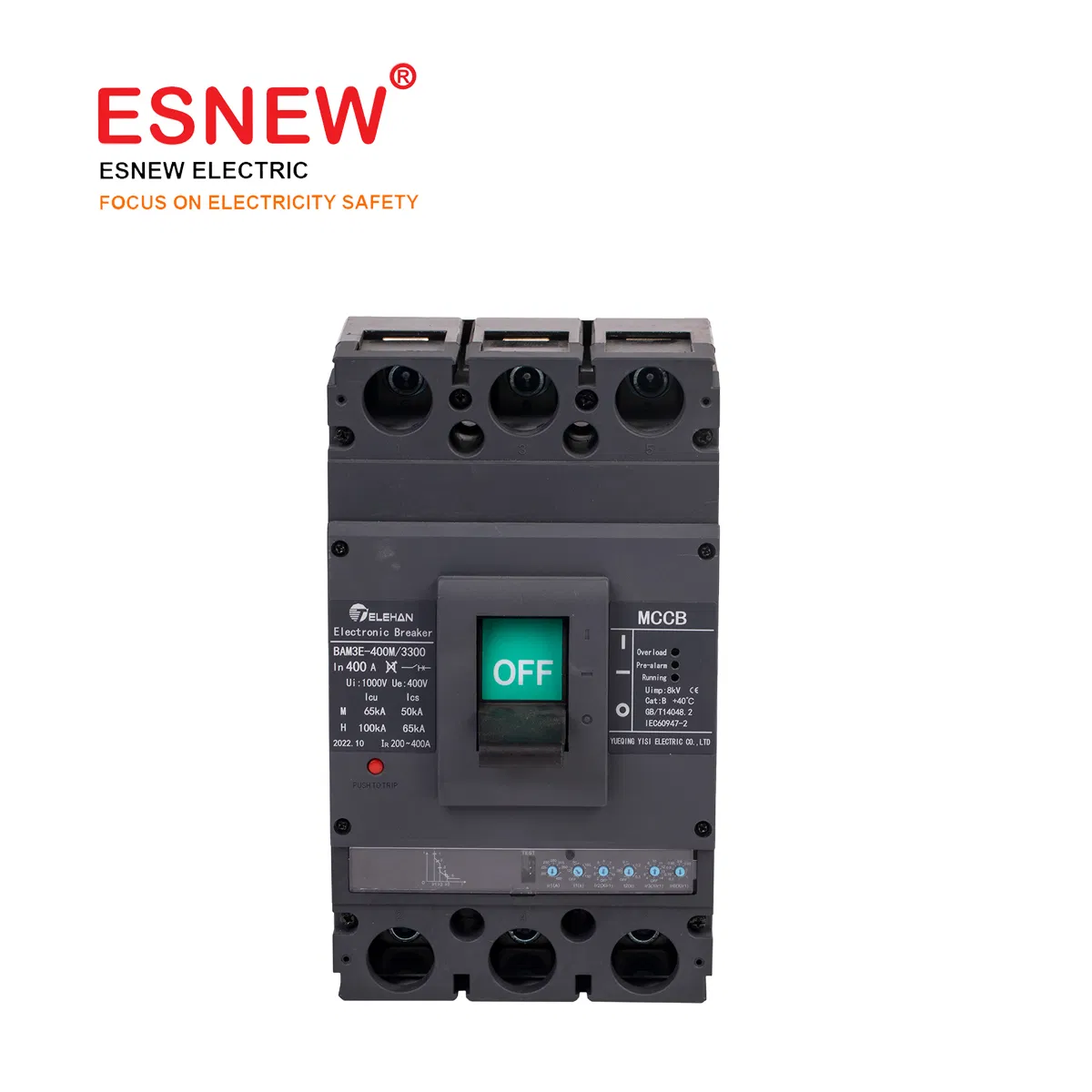 AC 800V, 1000V, 1140V BAW5hu, PV Molded Case Circuit Breaker, Wind Engergy