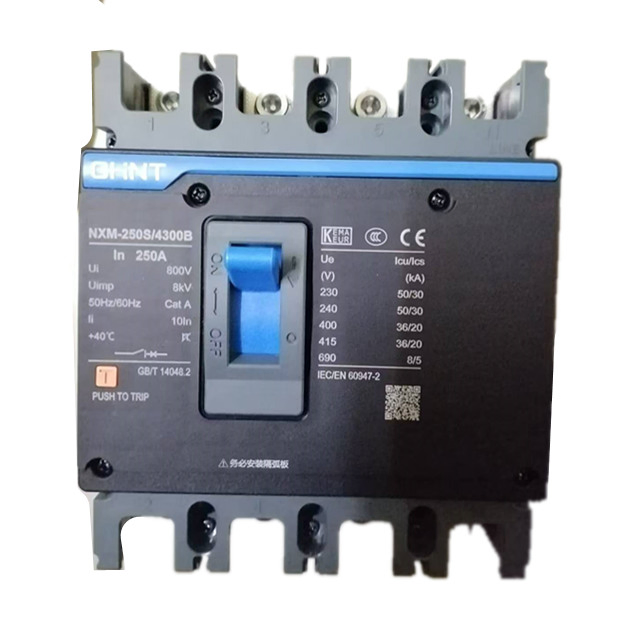 Chnt MCCB Nxm-250s/4300b 250A Molded Case Circuit Breaker