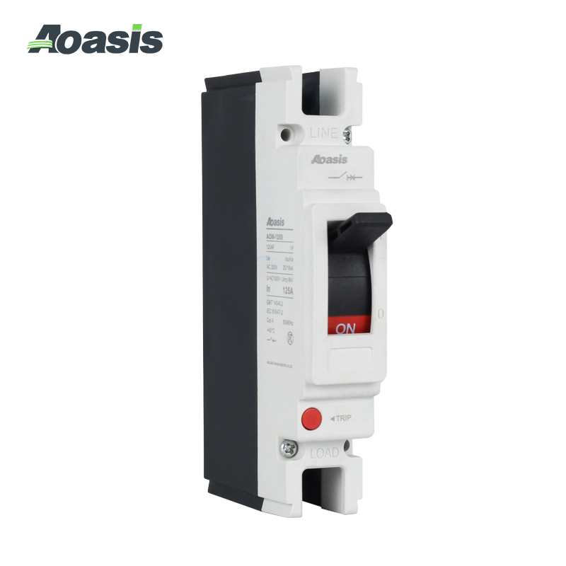 Aoasis Aom-125 Cm1 1p MCCB 32A AC 400V Molded Case Circuit Breaker