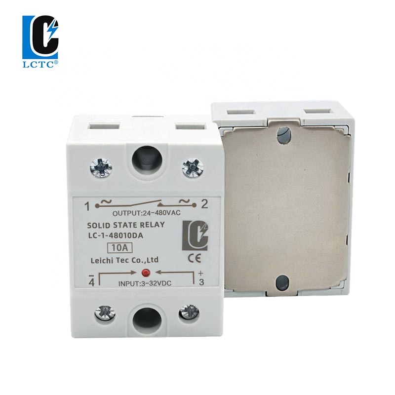 Solid State Switch 10A 25A 40A 60A 80A 90A 100A 120A SSR DA/DD/AA Single Phase Solid State Relay