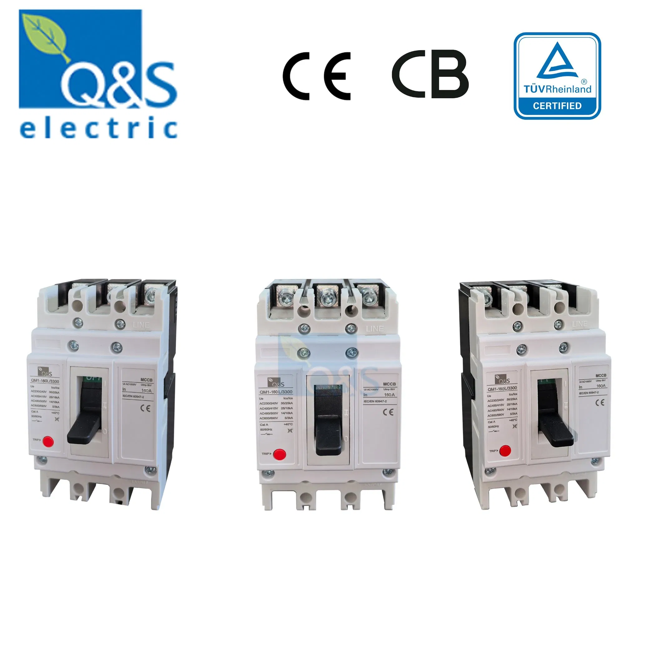 Compact Design Molded Case Circuit Breaker for Space Efficient Panel Installation