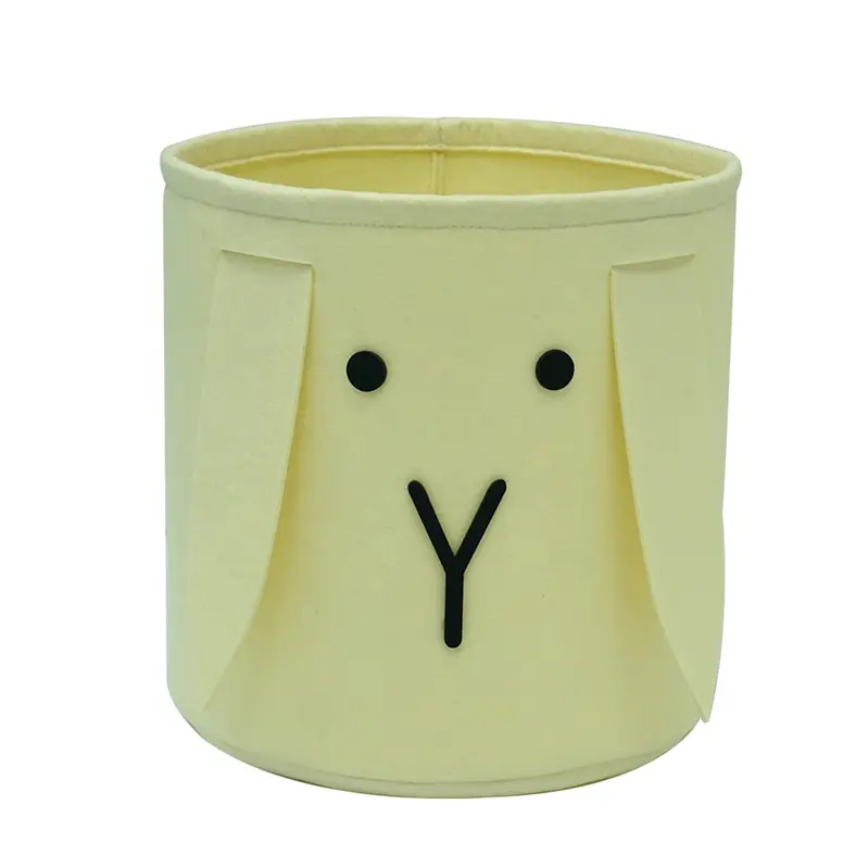 China desk organiser cute animal children clothes storage basket felt storage hamper toys basket organizer Manufacturer, Quotes