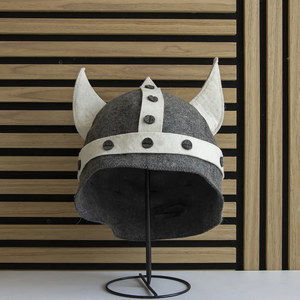 Handmade wool sauna hat