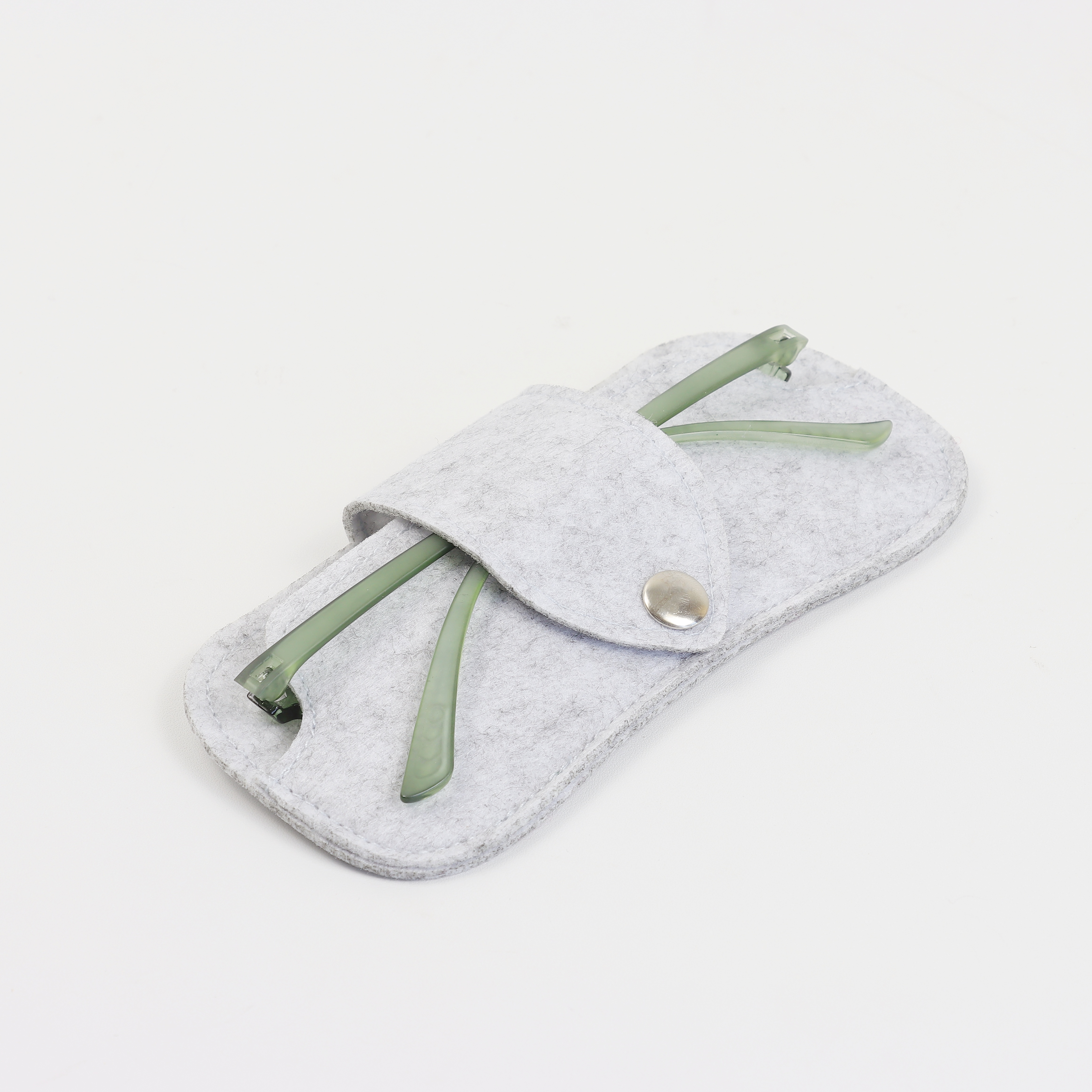 Felt Storage Basket Handle Detail