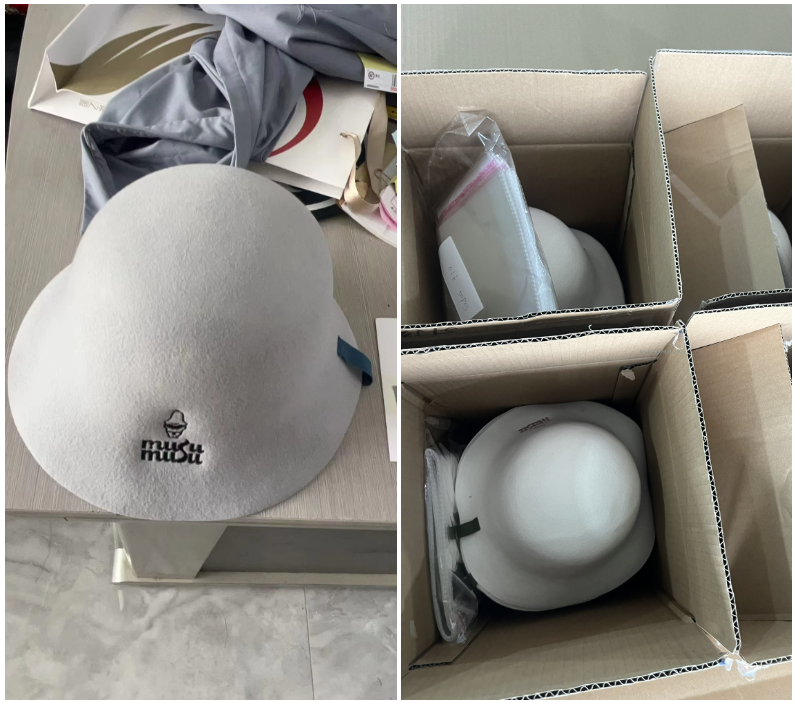Breathable sauna cap product detail image