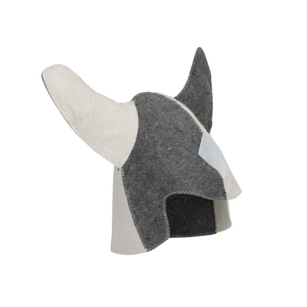 Cheap New Design 100% Wool Eco-Friendly Reusable Soft Luxury 2mm Thick Wool Felt Sauna Hats for Hair Care Quotes, Companies