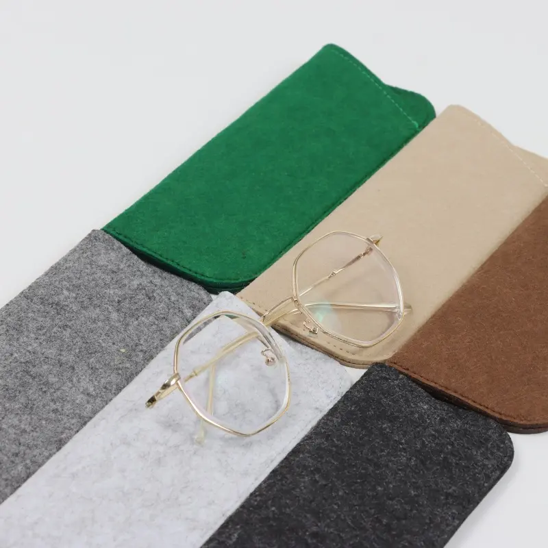 China Stylish and Durable Felt Glasses Case – Perfect Protection for Your Eyewear Quotes, Company