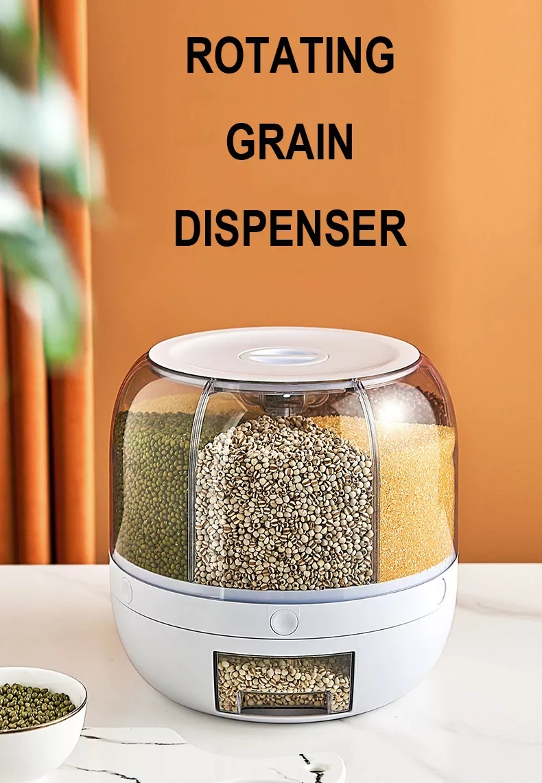 Rotating Food Grain Dispenser Product Detail