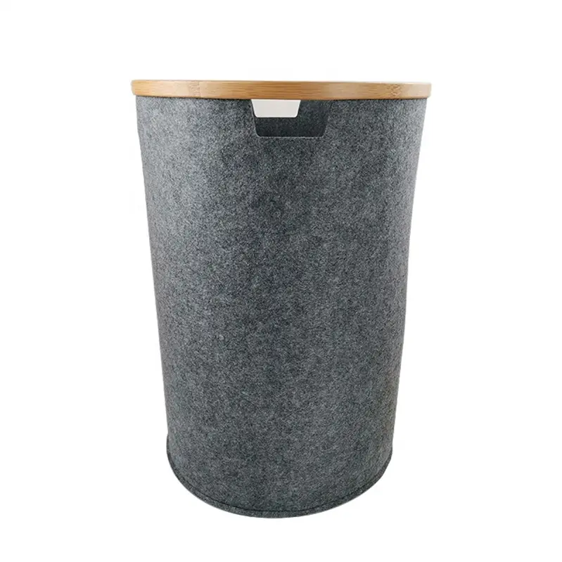 Buy High quality felt laundry basket with handles for laundry hamper Manufacturers, Supplier