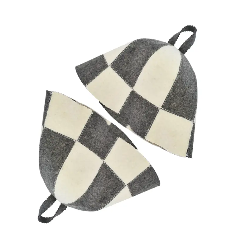 Wool Sauna Hat Features