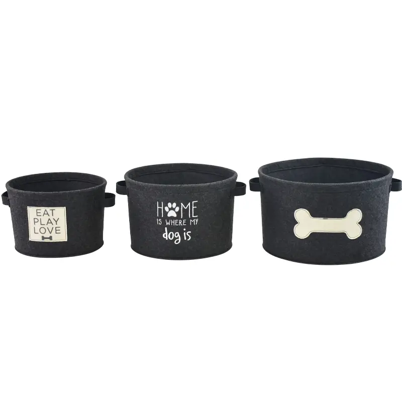 Famous BSCI Factory Storage Container Felt Storage Basket Felt Laundry Basket Manufacturer, Factories