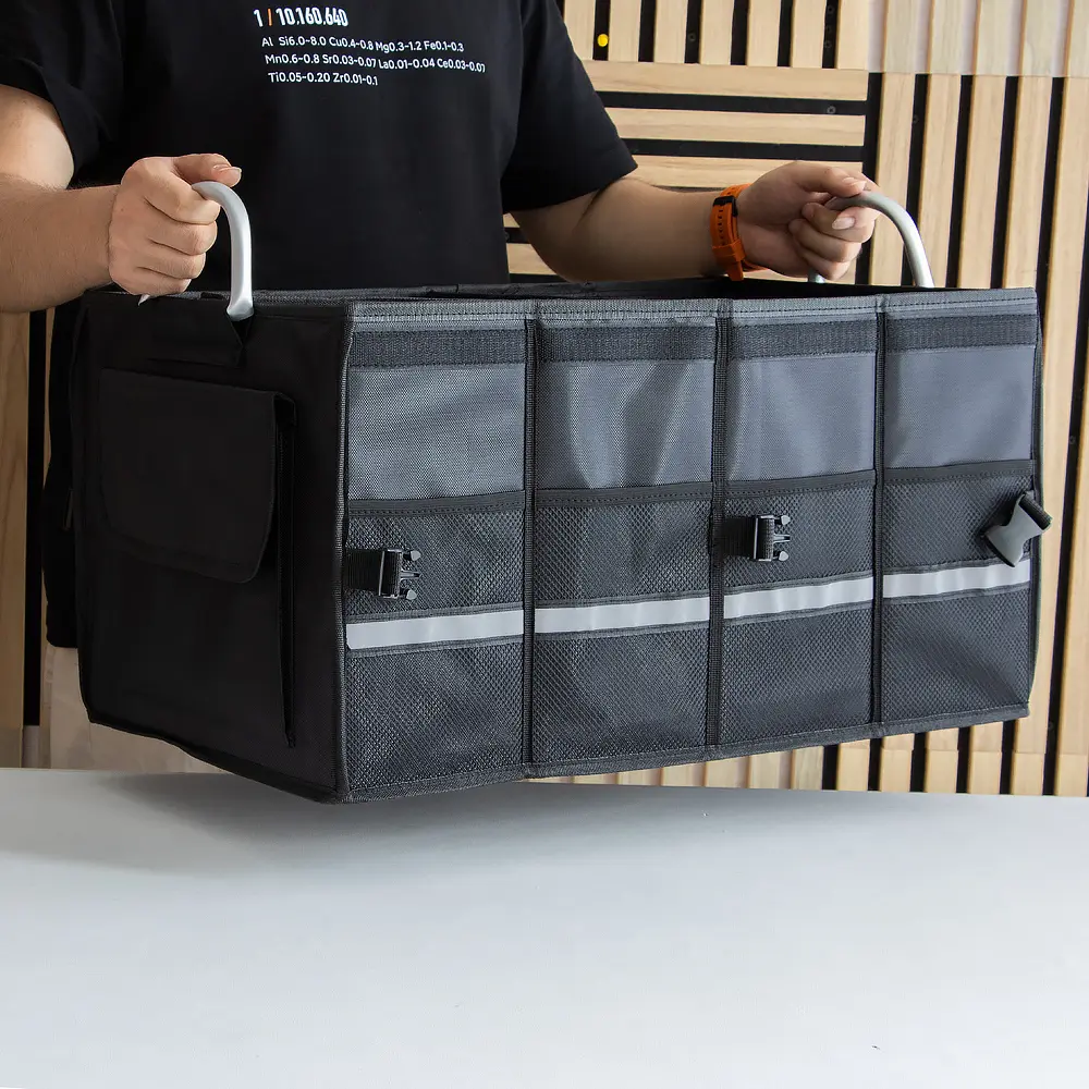 Waterproof Cargo Organizer Trunk Storage Bag - Inside View