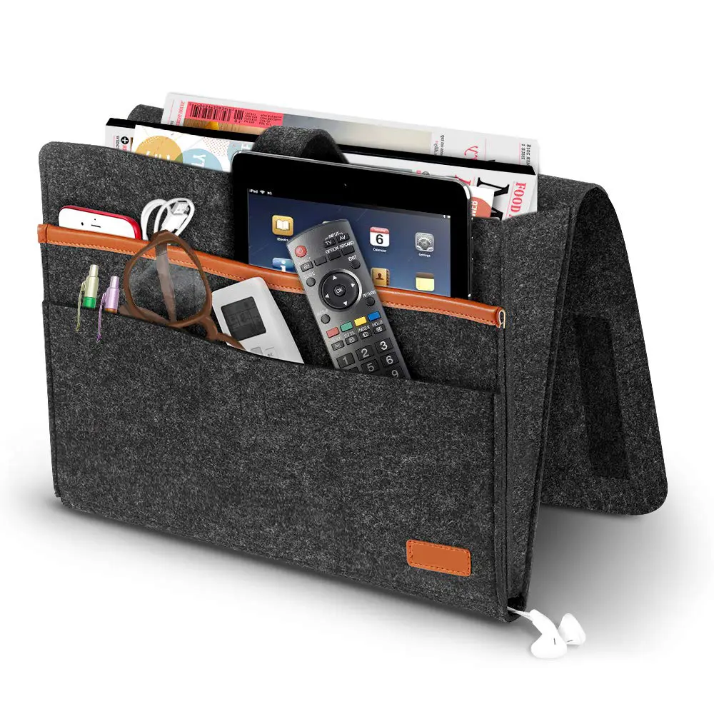 China Modern Fabric  Bedside  Storage Bag Space-Saving & Portable Solution for Bedroom & Living Room Factory Direct Compression Factory, Company