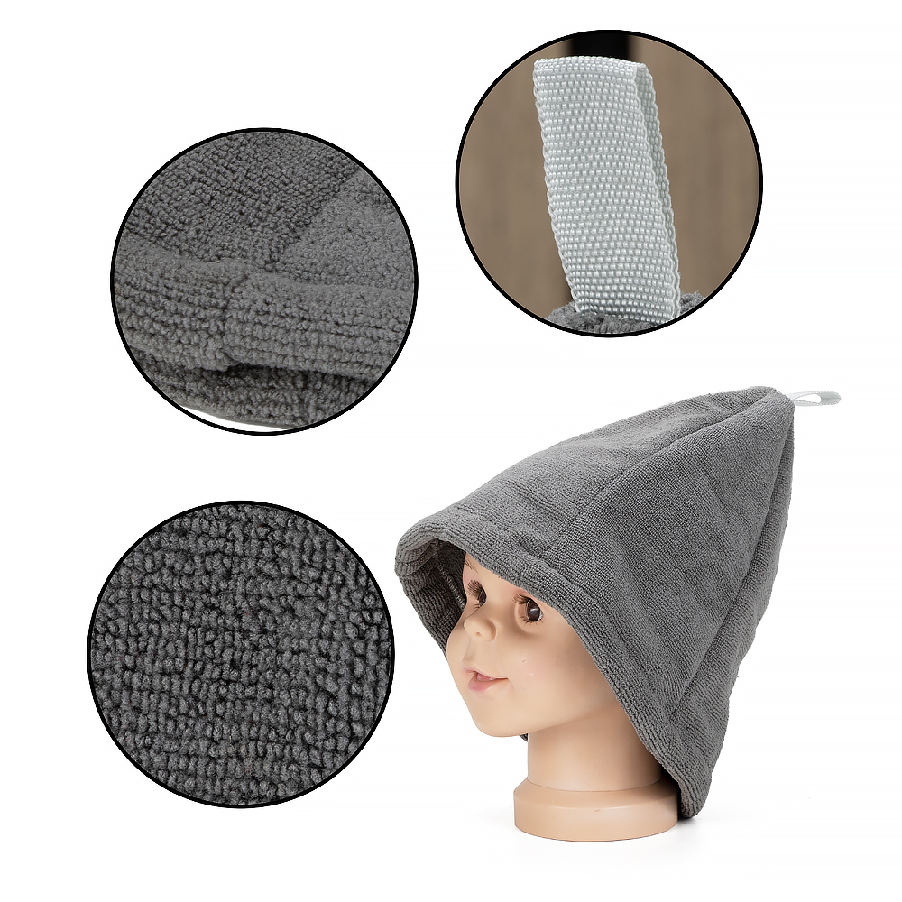 Colorful terry towel sauna hat image 6