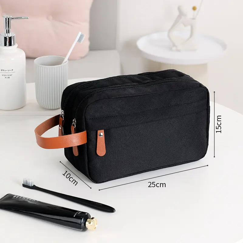 Custom Logo Waterproof Large Capacity and Lightweight Cosmetic Bags Travel Amenity Bag Pouch