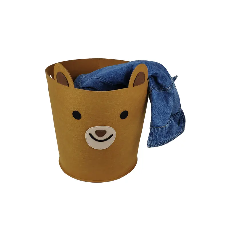Famous Cartoon Fabric Kids Teens Quick Storage Single Bear Basket for  Bedroom & Living Room & Laundry Manufacturers, Company