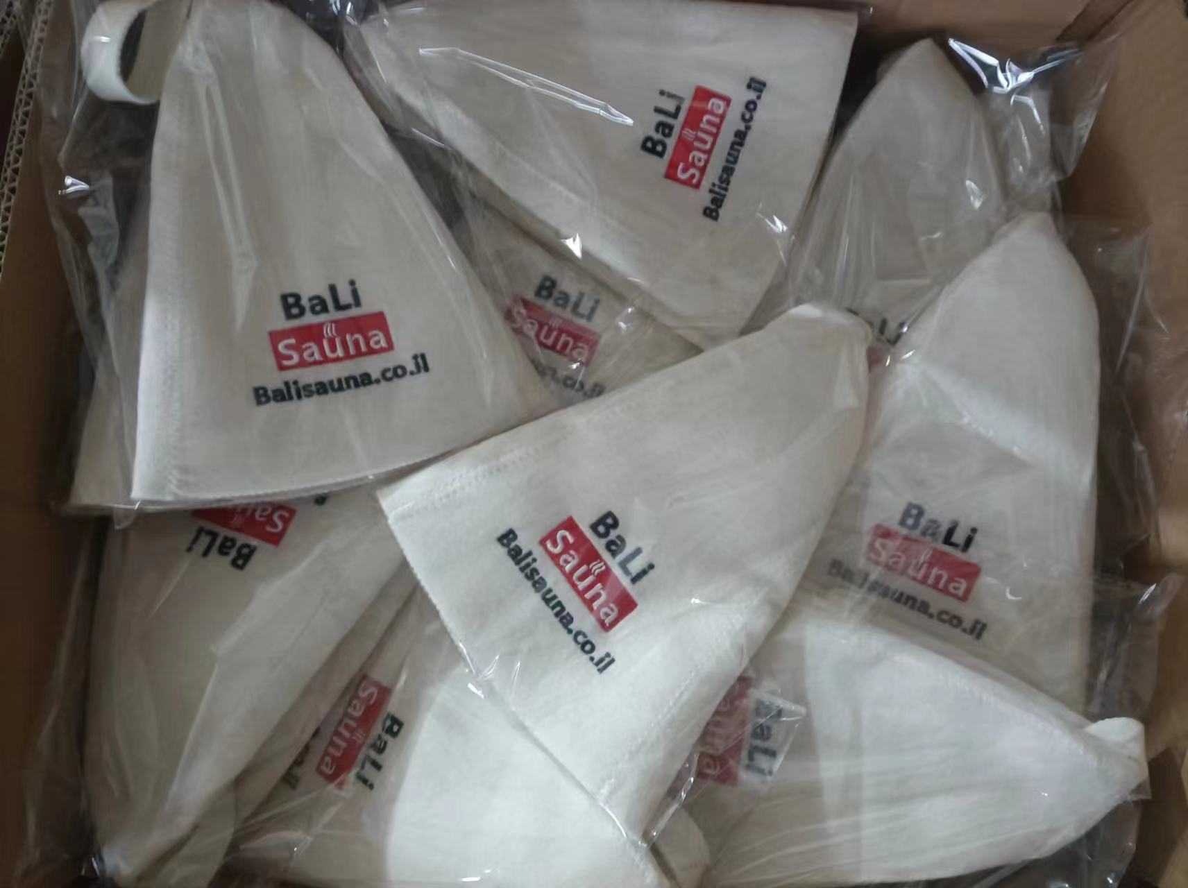 Wool sauna hat packaging image