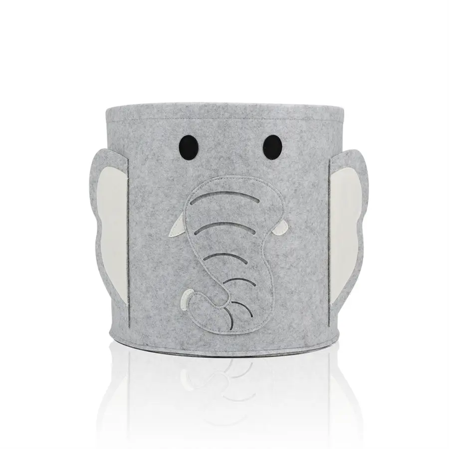Buy Animal shape cute felt storage basket bin for kids room Suppliers, Supplier