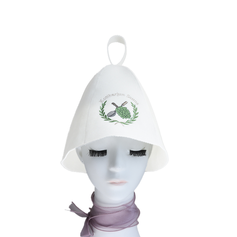 Adult sauna headwear
