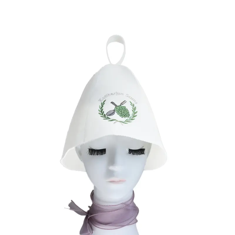 Wool Sauna Hat - Product View
