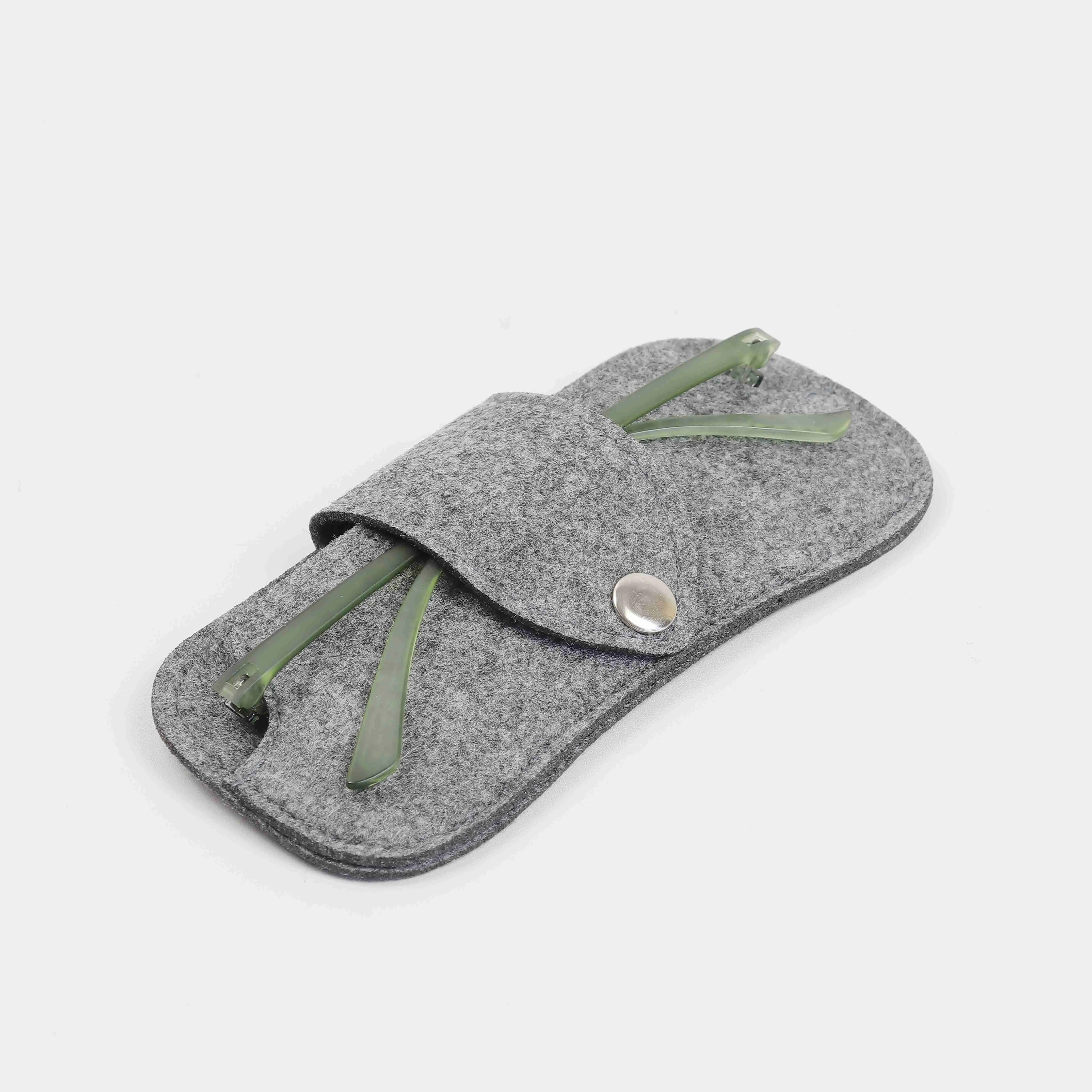 ODM Printed logo portable sunglasses pouch mobile phone eyeglass soft pouch bag eyeglasses felt pouch bag Exporter, Pricelist