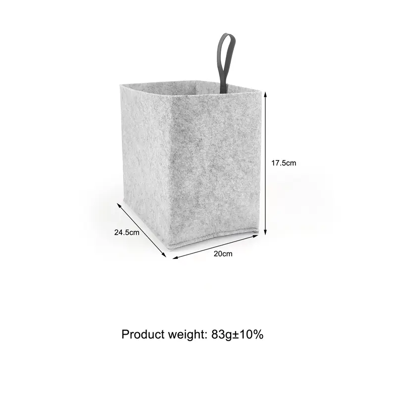 Felt storage size view 1
