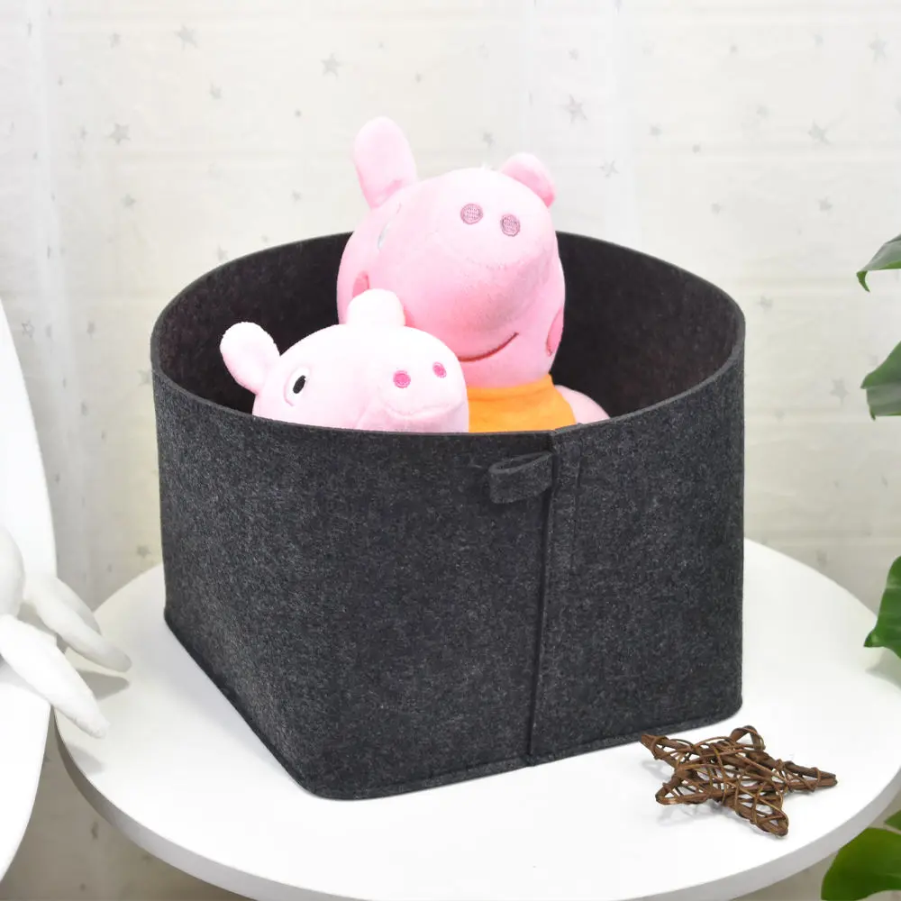 Wholesale Professional customized design laundry felt storage box basket Suppliers, Products
