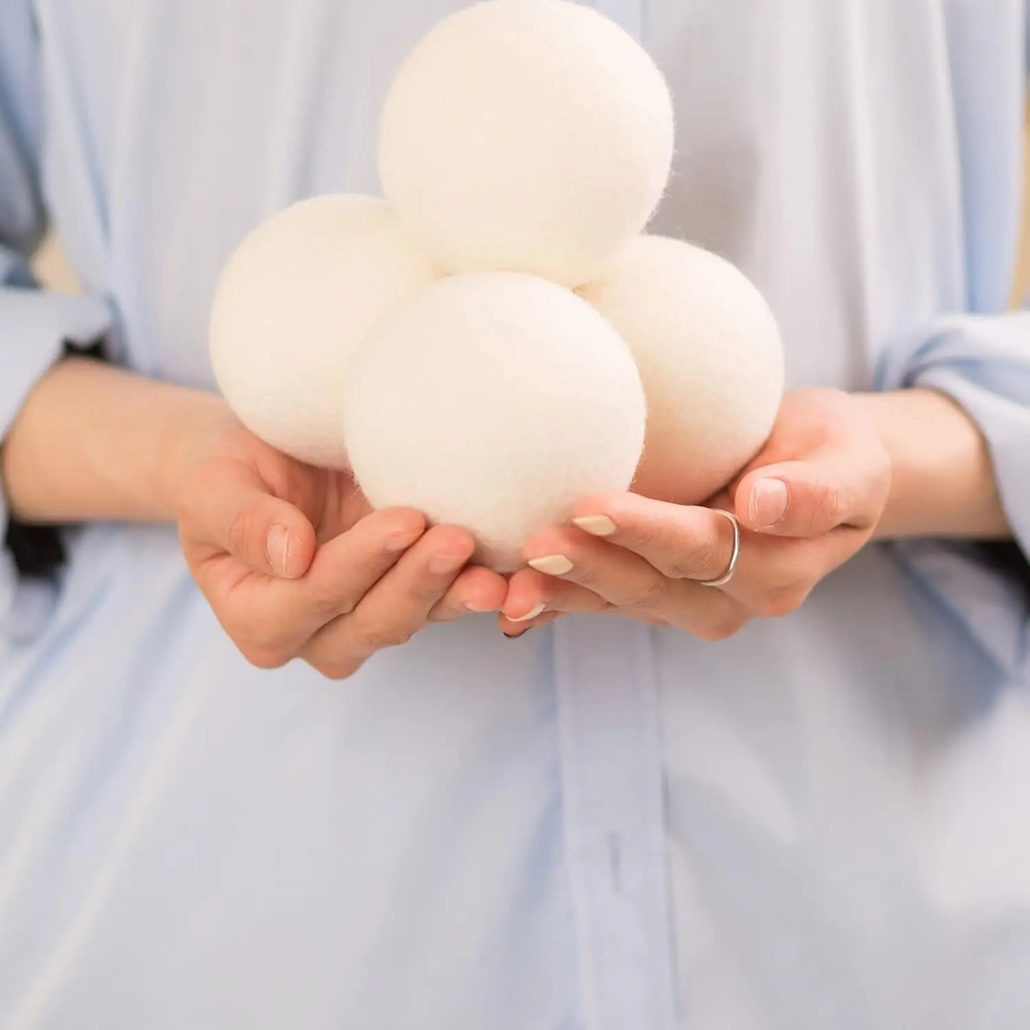 Buy 6 Ball Pack Drying Wool Balls for Removing Static Electricity, Wrinkle Removing Clothes, Laundry Balls-1 Companies, Products