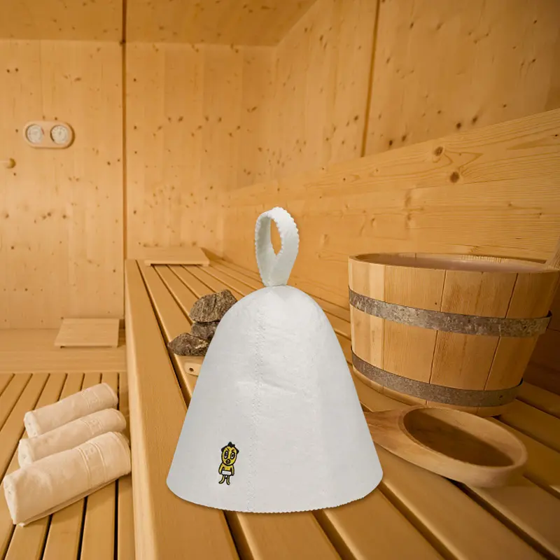 felt sauna hat