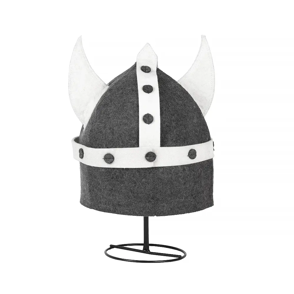 Cheap Eco-Friendly 100% Wool Soft Reusable Cute Special Shape Wool Felt Sauna Hat with 2mm Thickness for Russian Banya and SPA Manufacturers, Product
