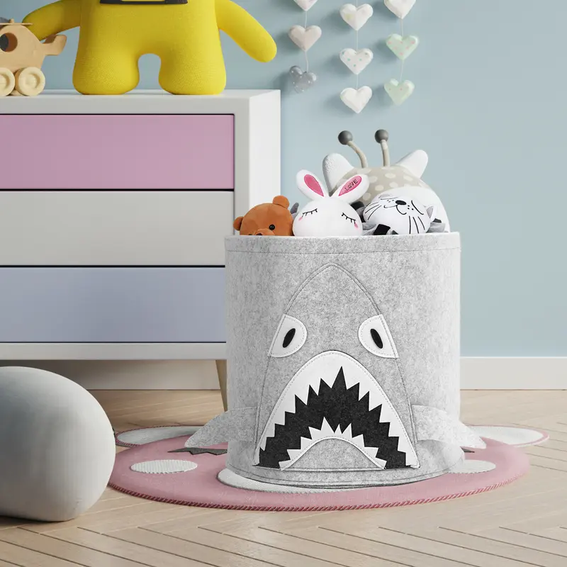 ODM Shark-Shaped Cylindrical Felt Storage - 3mm Durable Felt Products, Product