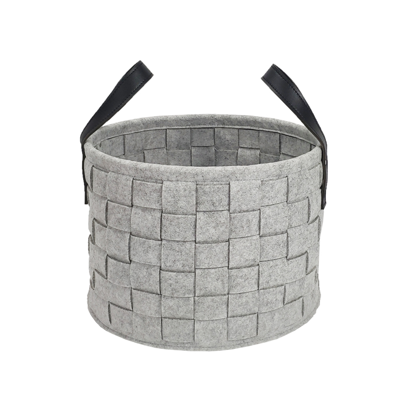 Cheap High Quality Eco Friendly Felt Foldable Laundry Storage Basket Hamper Factory, Pricelist