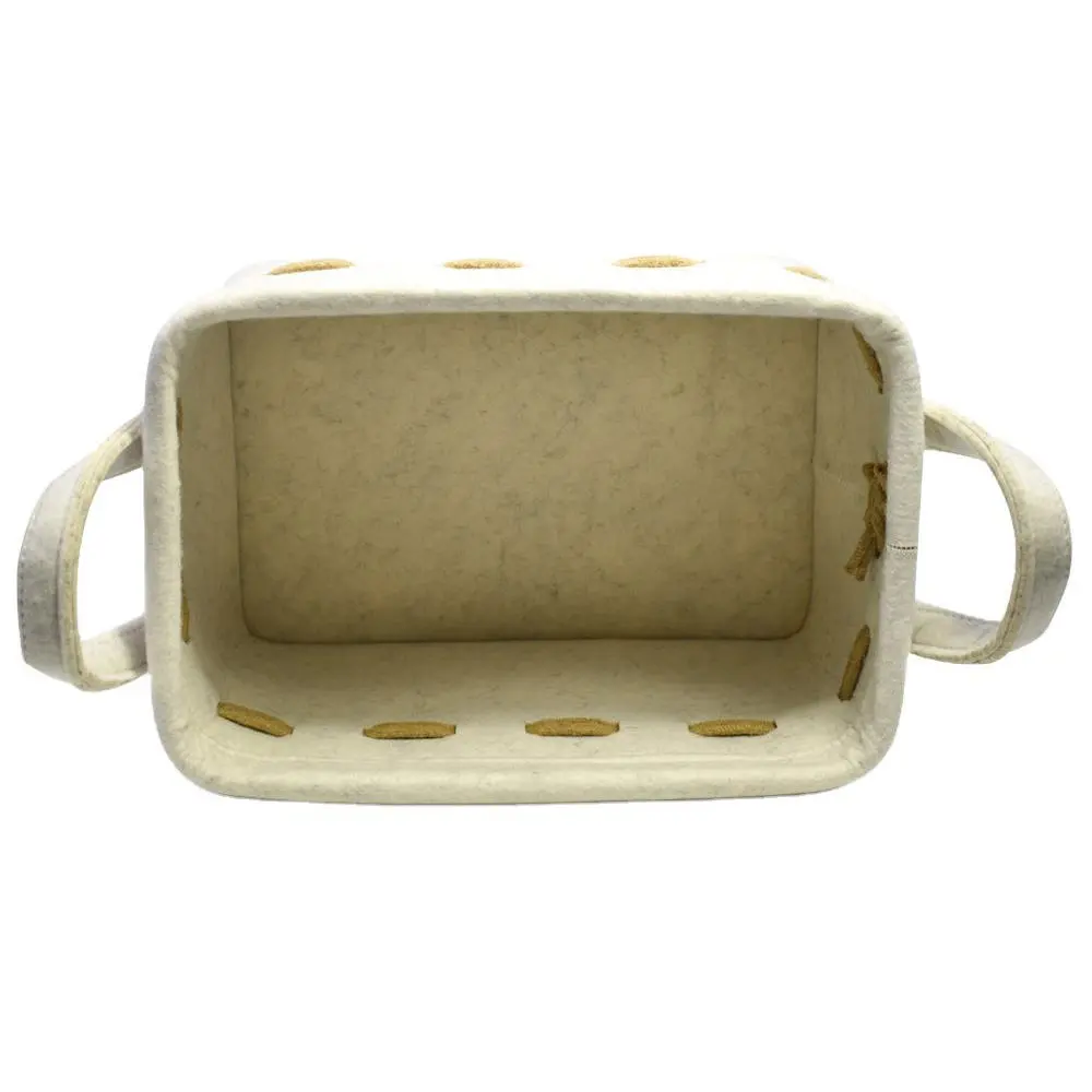 Cheap Best selling felt basket foldable box basket with handle Pricelist, Companies