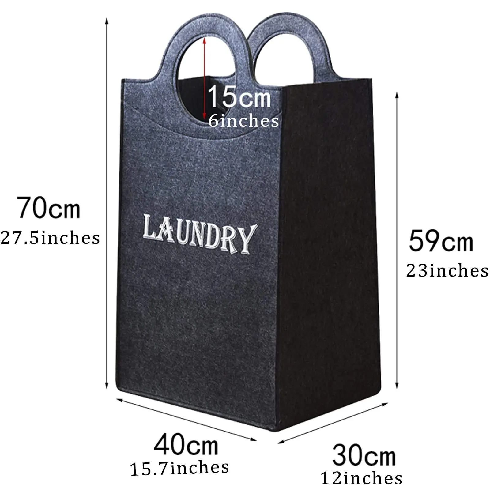 Felt Foldable Storage Basket Feature 1