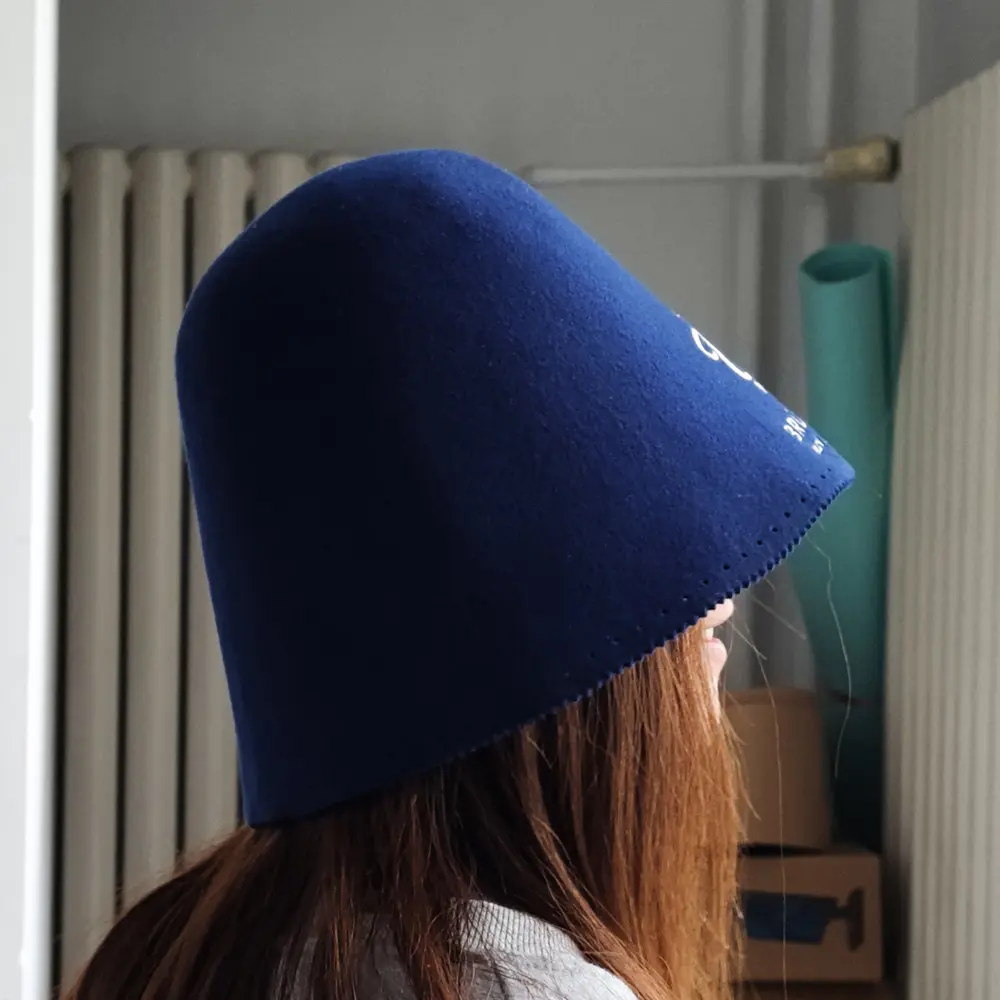 felt sauna hat