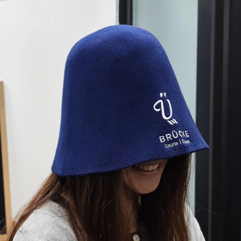 felt sauna hat