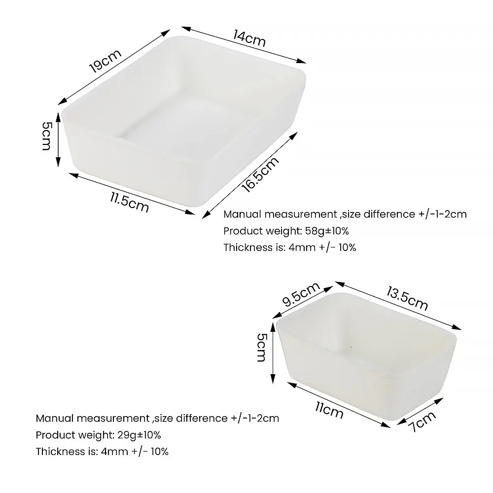 Discount Brighten Your Space White Felt Storage Bin Set Factory, Product