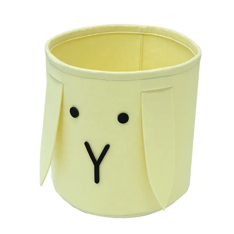 China desk organiser cute animal children clothes storage basket felt storage hamper toys basket organizer Manufacturer, Quotes