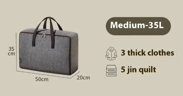 Wholesale Large Capacity Oxford Cloth Storage Bag for Quilts & Clothes Modern Foldable Home Organizer Oxford Fabric Material Bedding Bag