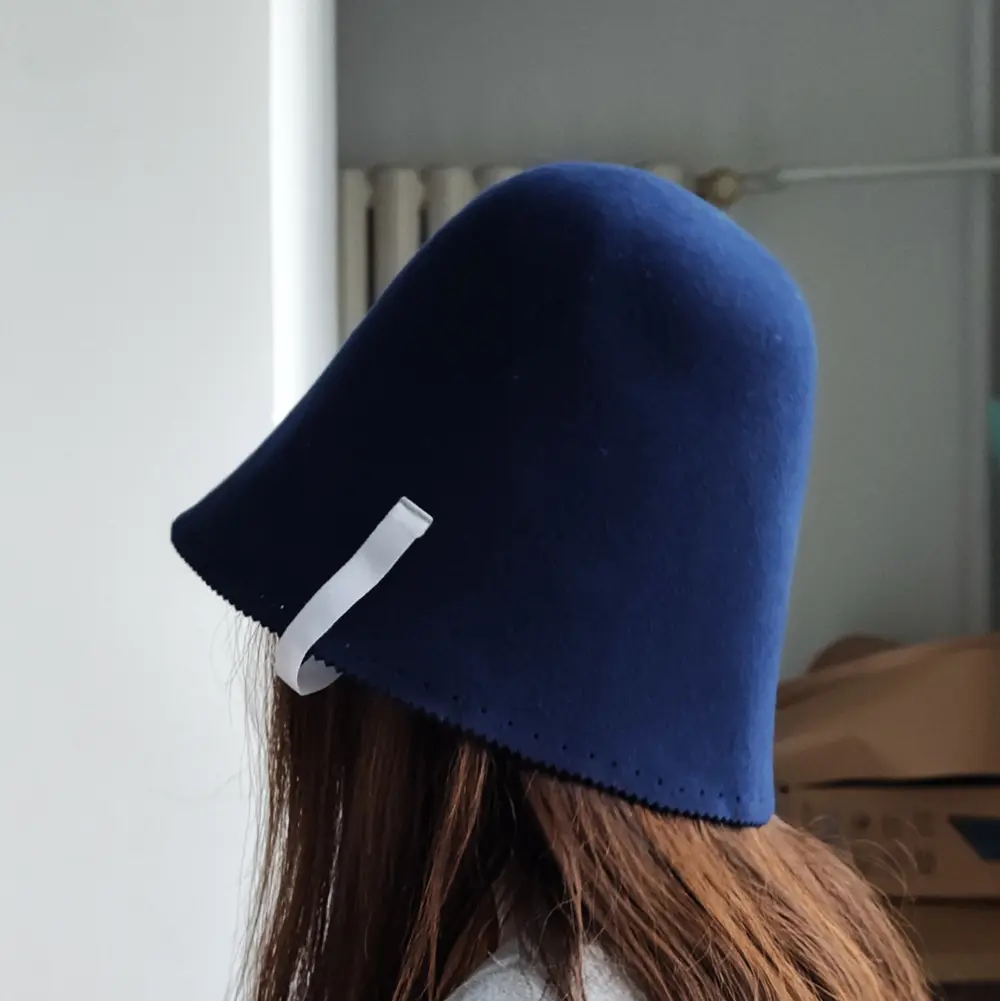 felt sauna hat