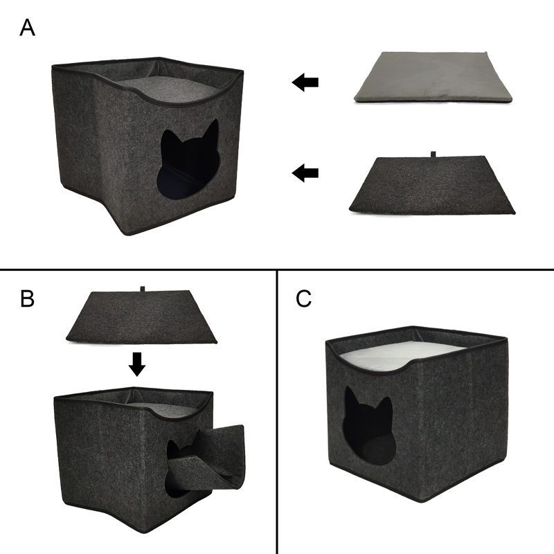 Cat Cave Bed Design