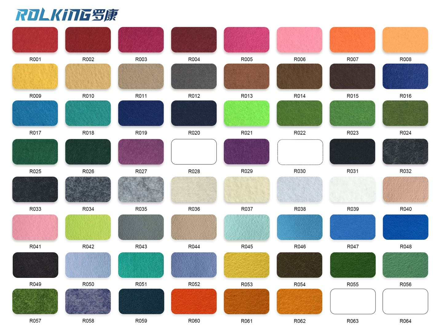 Color card options