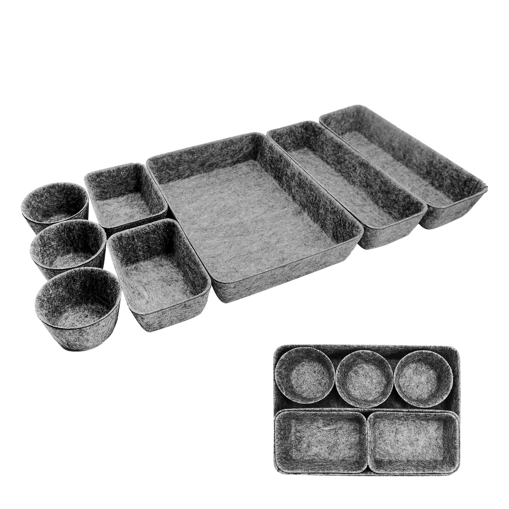 Felt Drawer Organizer Details