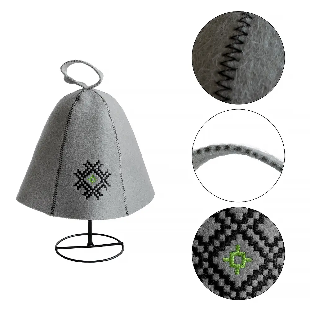Sauna Hat Detail 7