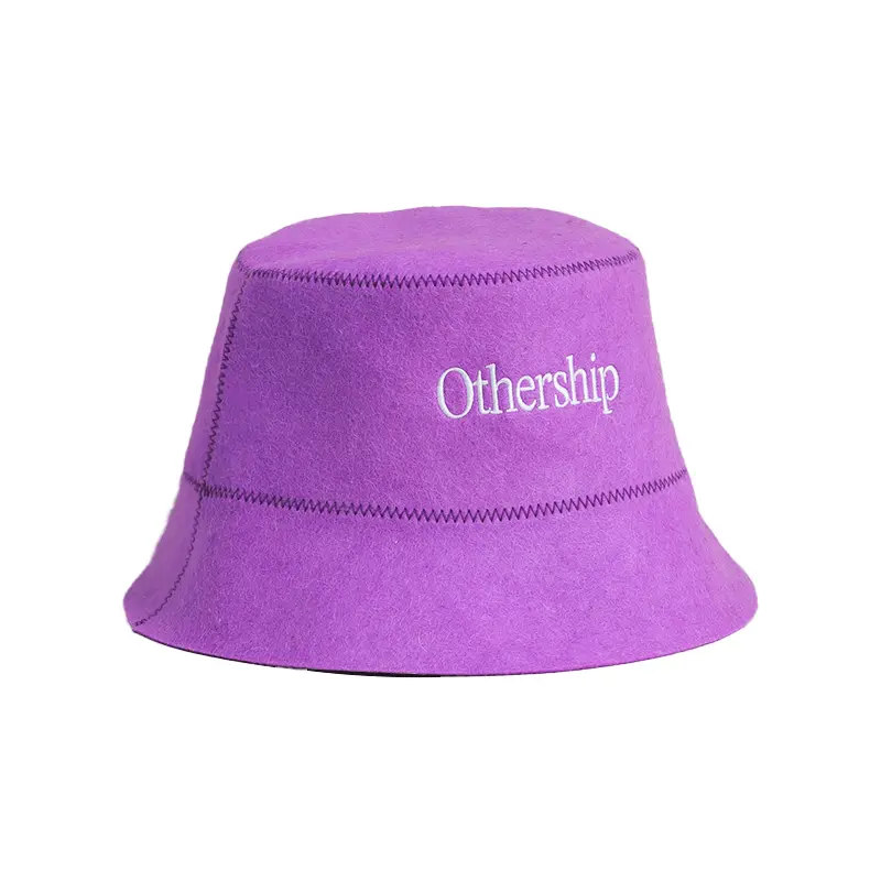 Custom Hot Sale Luxury Eco-Friendly Reusable Soft Wool Felt Adult Sauna Hat with Custom Color for Cooling and Hair Care Manufacturer, Pricelist