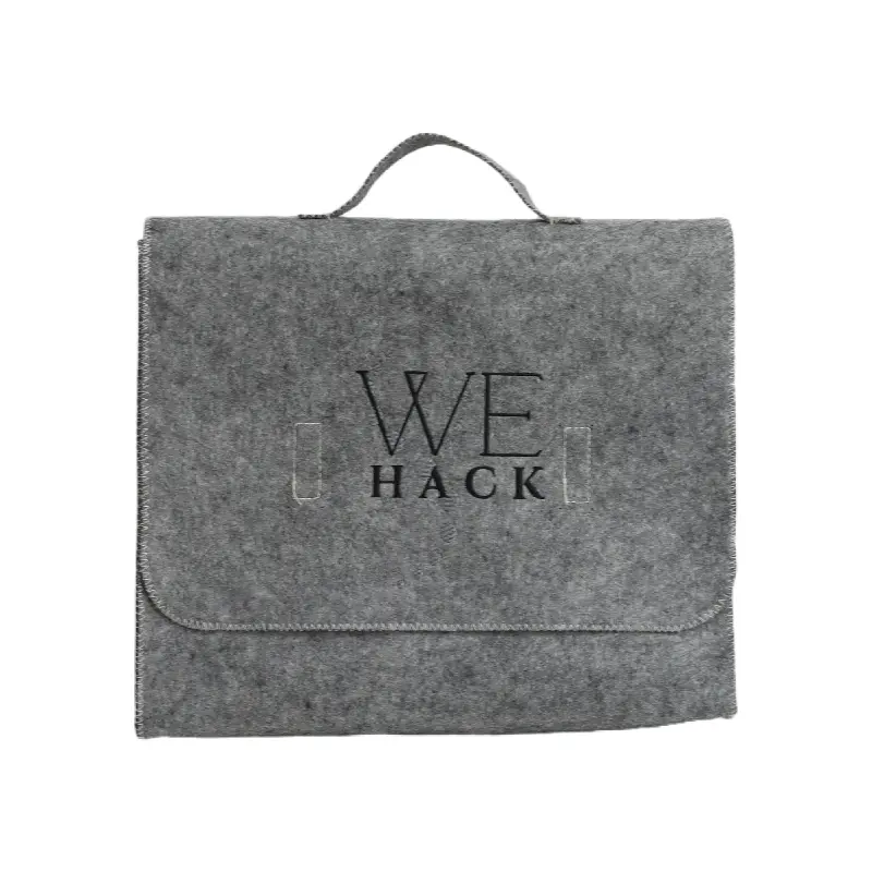 Custom LOGO Gray Color Sauna Set Polyester Felt Gloves Sauna slippers Sauna Hat