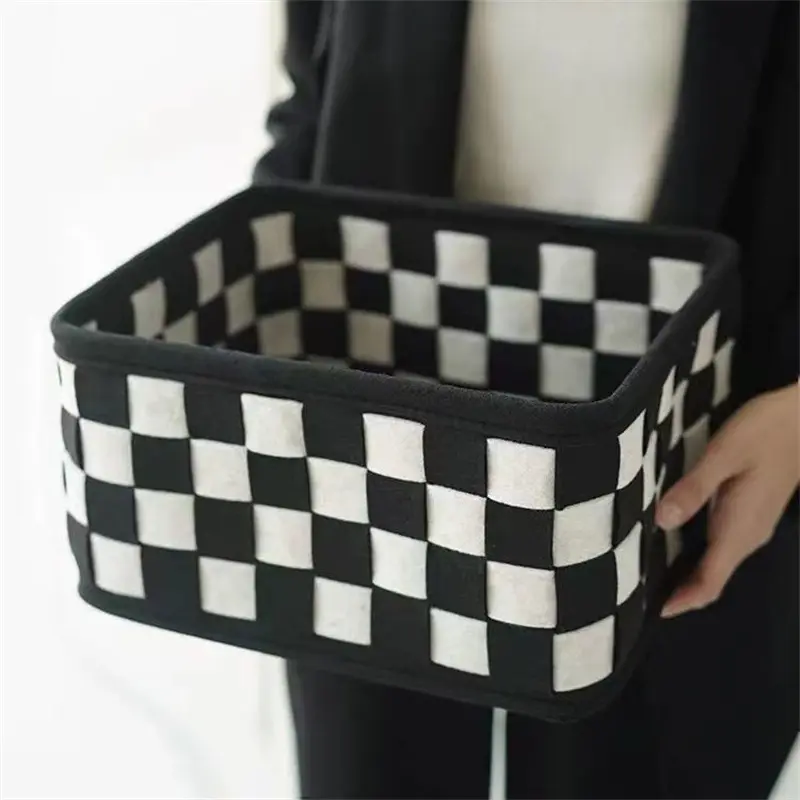 China Eco-friendly Woven Storage Basket Set for Books, Clothes, Toys Suppliers, Company