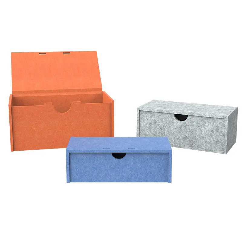 Custom Design OEM/ODM Felt Storage Basket Boxes for Home & Toys – Direct from Factory!