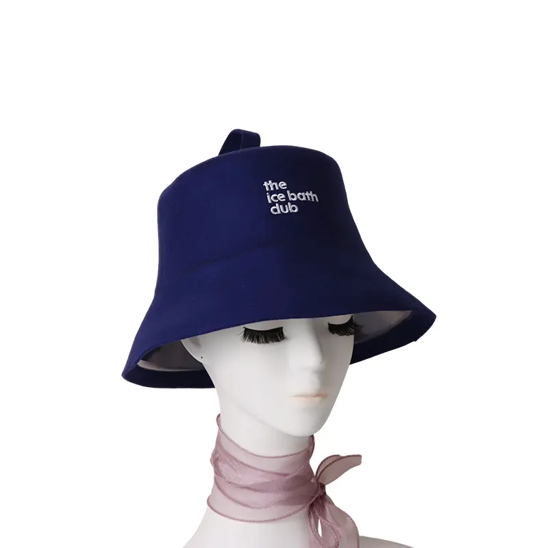 Buy Hot Sale Luxury Reusable Custom Soft Wool Felt Adult Sauna Bucket Hat Protection for Head in Sauna Room Suppliers, Pricelist